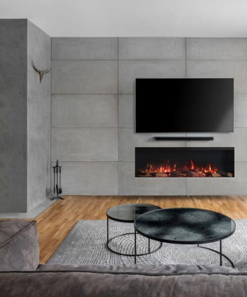 SOLUS VS130 Electric Media Wall Fire